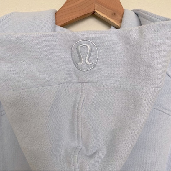 NWT Lululemon Scuba Oversized Full Zip Blue Linen Size M/L - Picture 4 of 12